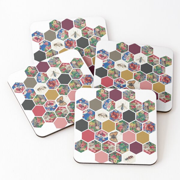 Item preview, Flowers and Honeycombs  designed and sold by KaciBrookeSmith.