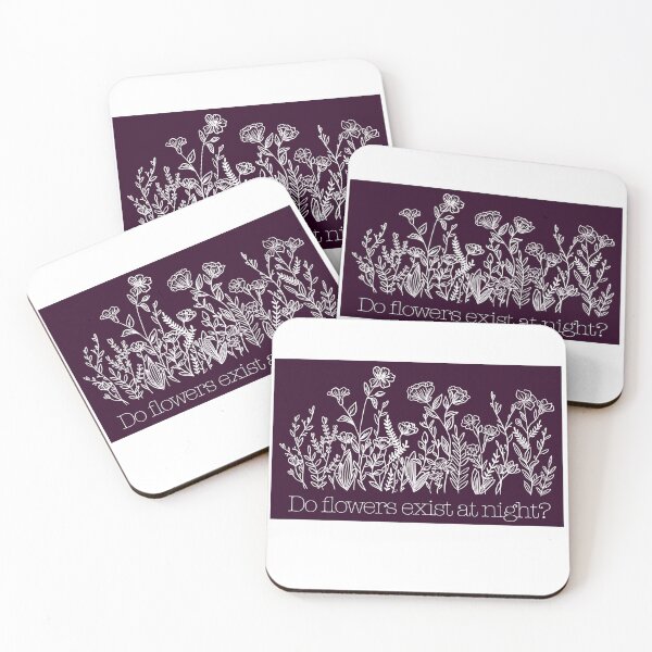 Item preview, Do Flowers Exist At Night? Purple designed and sold by katieamoon.