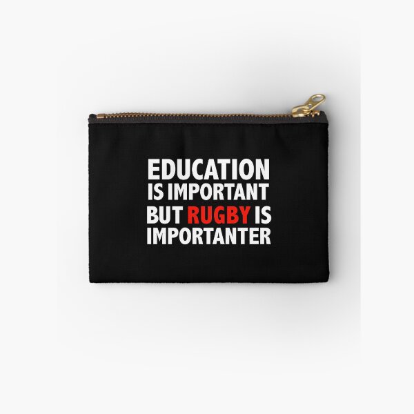Item preview, Funny Education Is Important But Rugby Is Importanter designed and sold by losttribe.