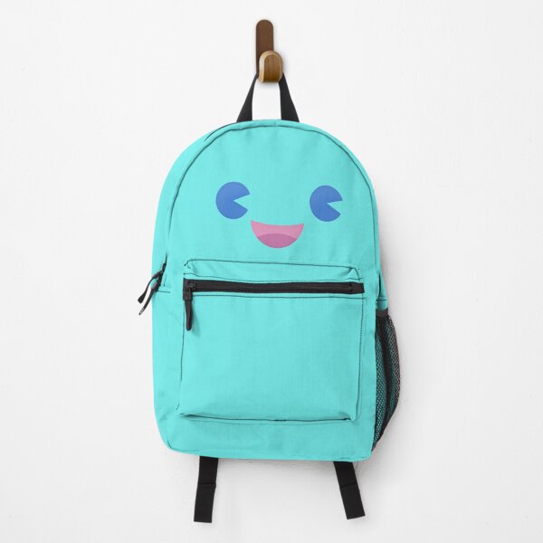 Happy Little Face - Aqua Backpack