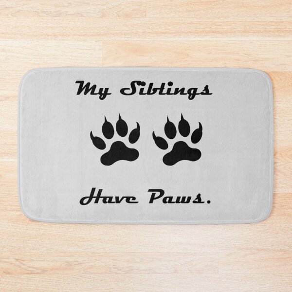 Item preview, 01 My Siblings Have Paws , Pet Pregnancy and Birth Announcement designed and sold by Ouais  Malak.
