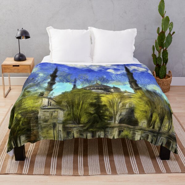 Item preview, The Blue Mosque Istanbul Van Gogh designed and sold by Londonimages.