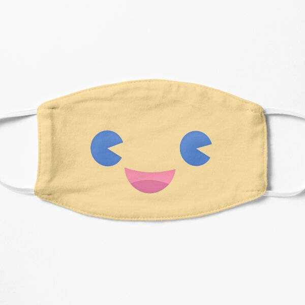 Happy Little Face - Sunshine Flat Mask