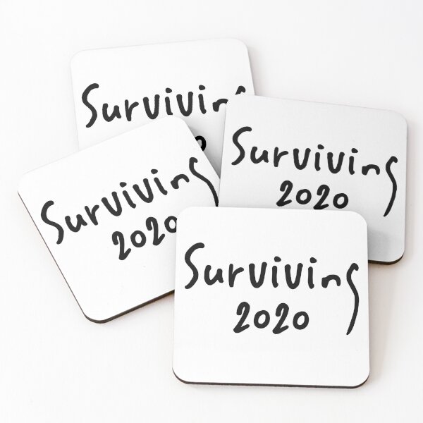 Item preview, Surviving 2020 - black font designed and sold by Mennen’s Art.