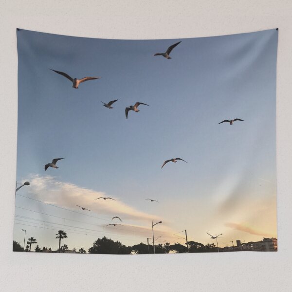 Item preview, Flying Seagulls at Dawn designed and sold by Lady-Lilac.
