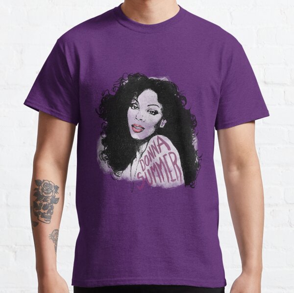 Donna Summer Portrait Sketch Classic T-Shirt