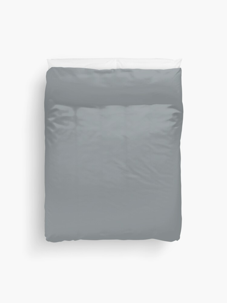 Thumbnail 1 of 2, Duvet Cover, Solid Color - Gray designed and sold by raluca20.