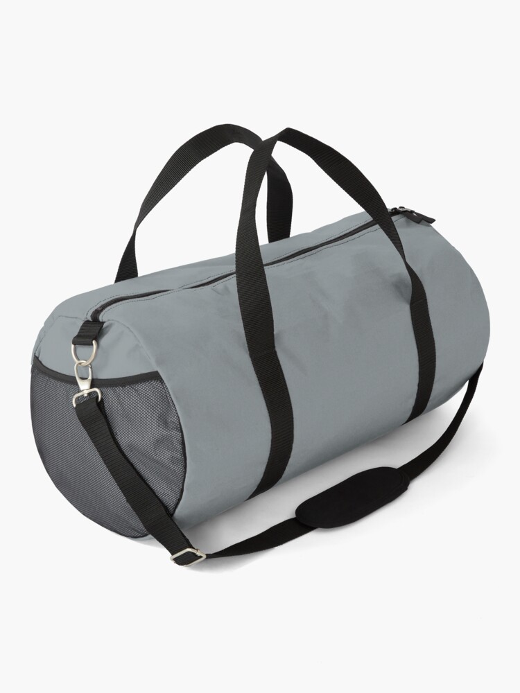 Thumbnail 2 of 3, Duffle Bag, Solid Color - Gray designed and sold by raluca20.