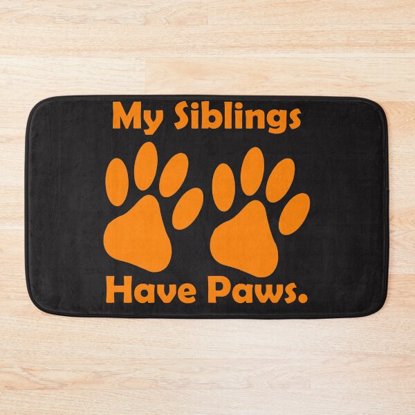 Item preview, 04 My Siblings Have Paws , Pet Pregnancy and Birth Announcement designed and sold by Ouais  Malak.