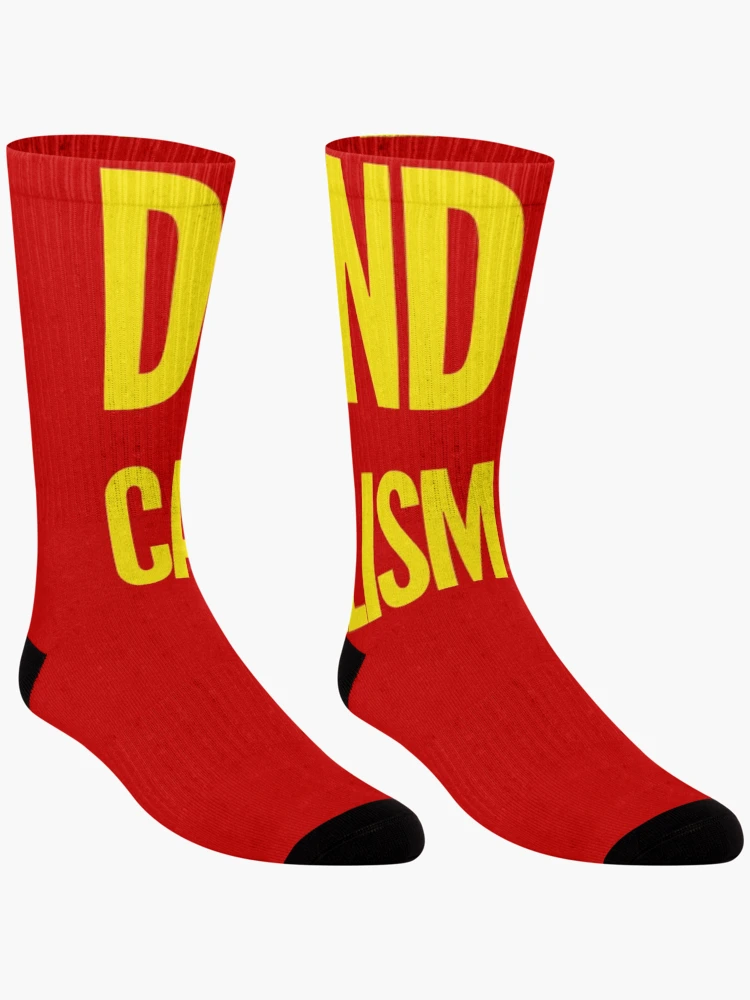 Thumbnail 3 of 5, Socks, Defund Capitalism designed and sold by Rabbitt77.