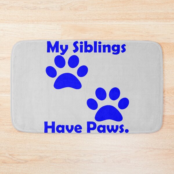 Item preview, 05 My Siblings Have Paws , Pet Pregnancy and Birth Announcement designed and sold by Ouais  Malak.