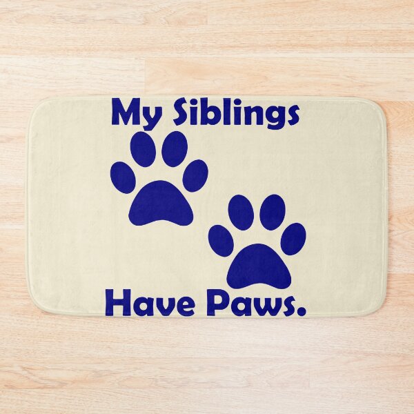 Item preview, 06 My Siblings Have Paws , Pet Pregnancy and Birth Announcement designed and sold by Ouais  Malak.