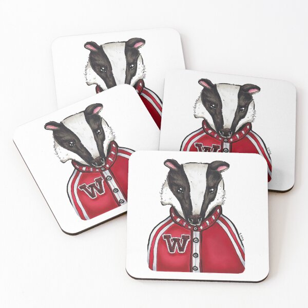 Item preview, Retro Badger designed and sold by carlygcreates.