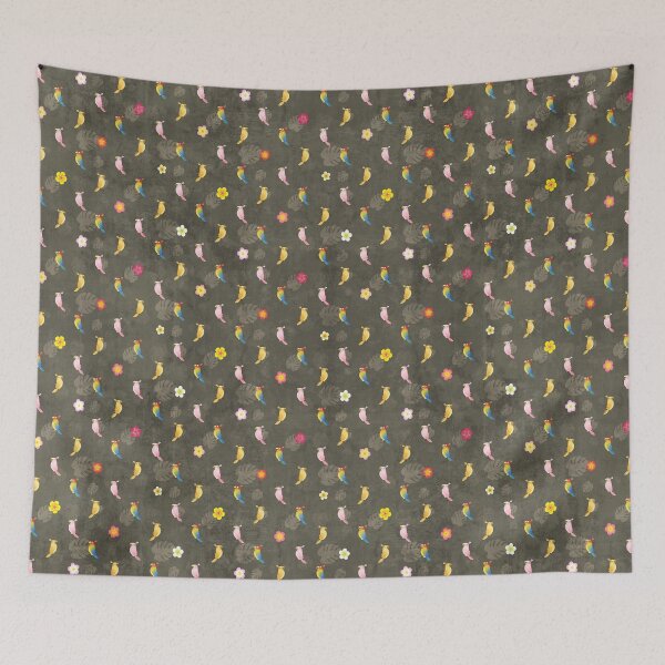 Item preview, Tiki Birds - Brown Pattern designed and sold by drxgonfly.