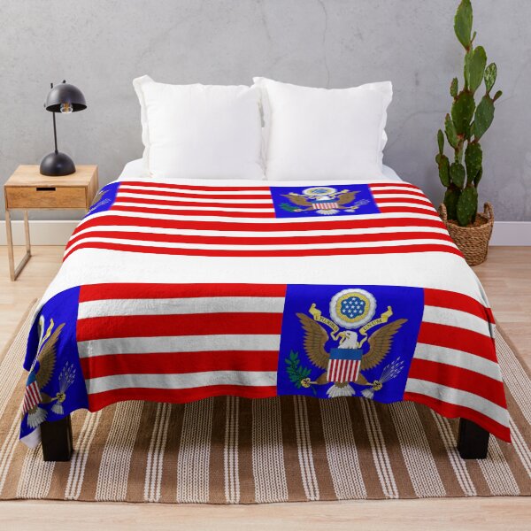 Item preview, USA coat of arms flag designed and sold by AidanMDesigns.