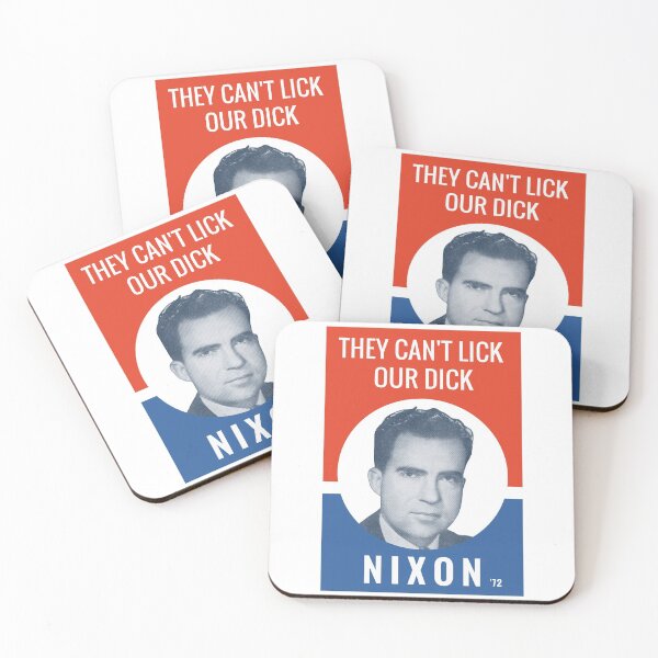 Item preview, They Can't Lick Our Dick - Nixon '72 Election Poster designed and sold by warishellstore.