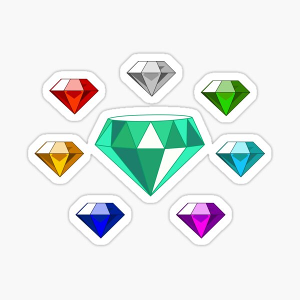 The Emeralds Sticker By Sasami87 Redbubble