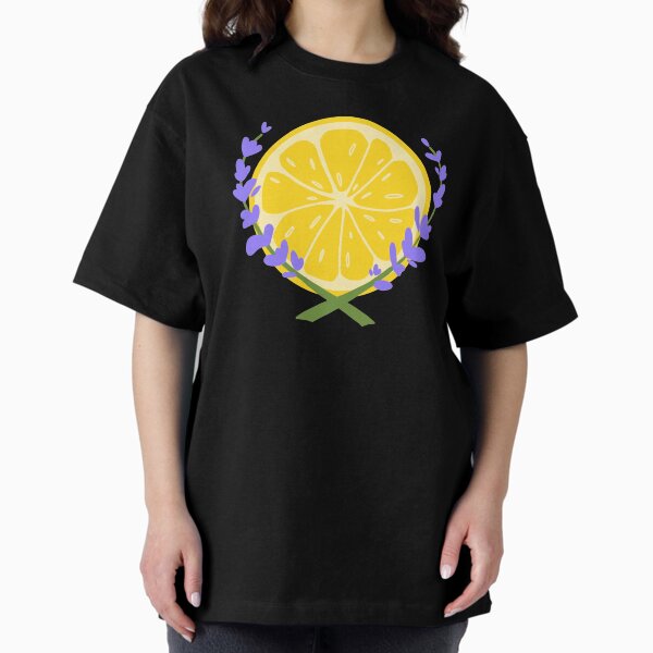 Lavender Lemonade Logo Oversized T-Shirt
