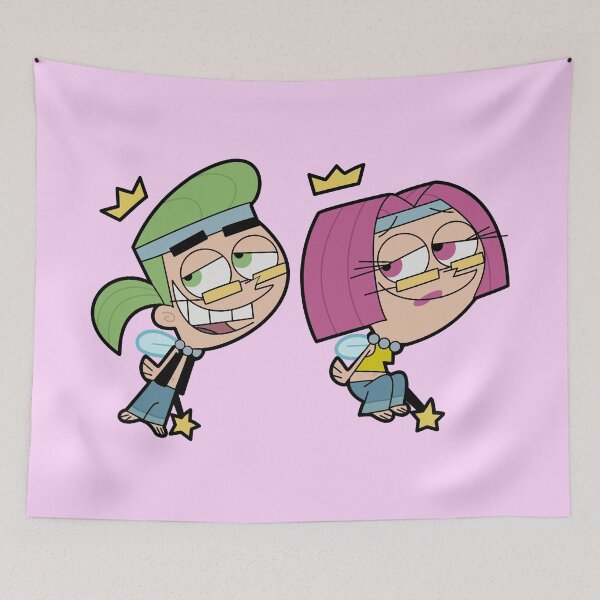 Item preview, Hippie Cosmo And Wanda designed and sold by 90sOE.