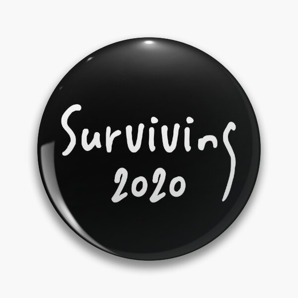 Item preview, Surviving 2020 - white font designed and sold by Mennen’s Art.