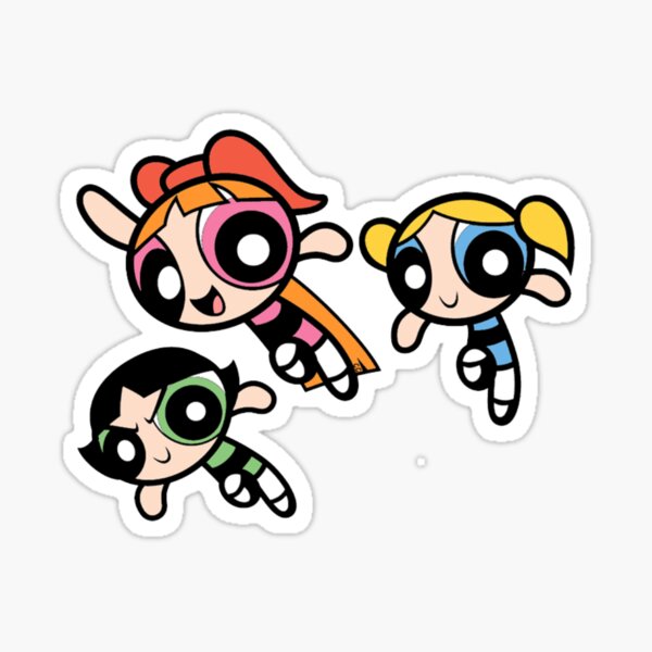 powderpuff girls pack Sticker
