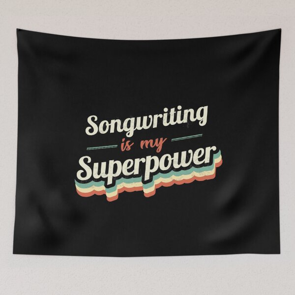 Item preview, Songwriting is my Superpower  designed and sold by Custom365.