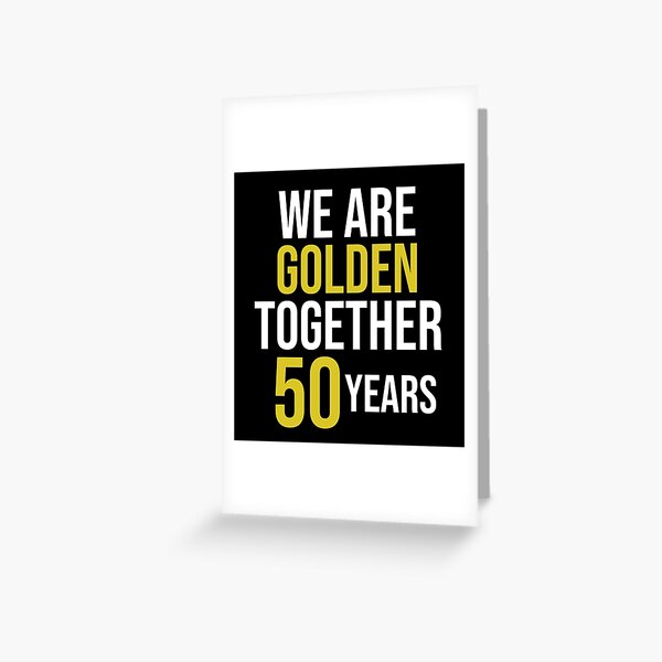 50th Wedding Anniversary Greeting Cards Redbubble