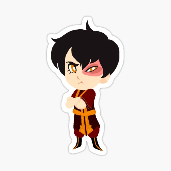 Short Hair Zuko Stickers for Sale Free US Shipping Redbubble