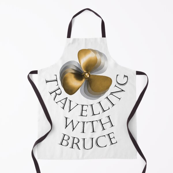 Item preview, Travelling with Bruce Propeller Logo designed and sold by Bruce Frommert.