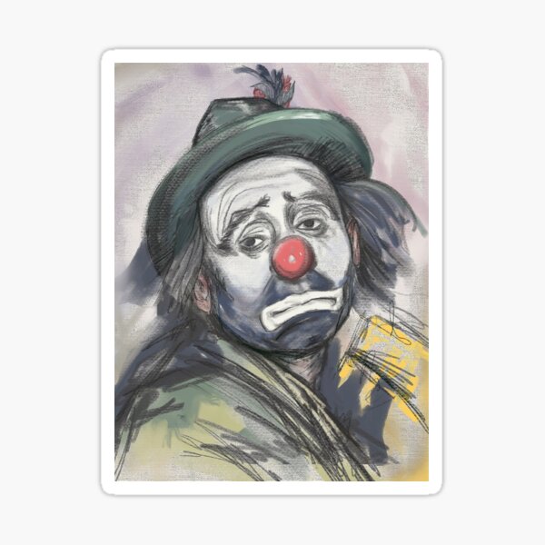 Item preview, Sad Clown  designed and sold by maydin1.