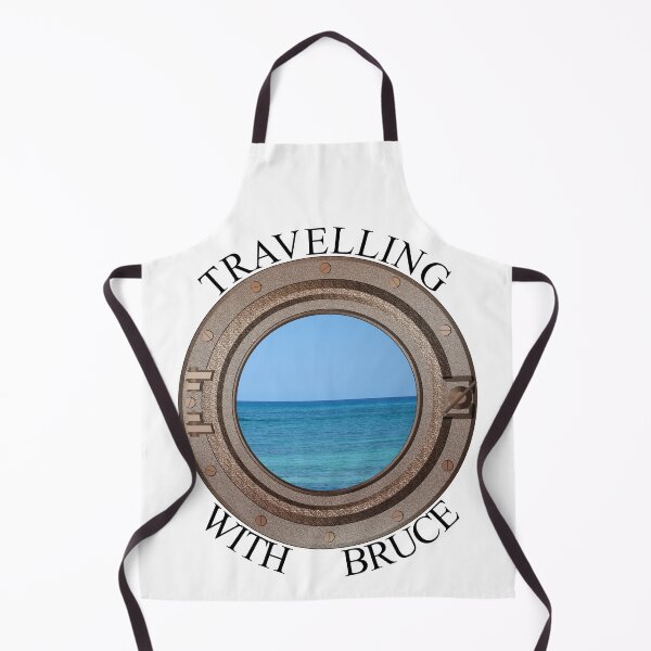Item preview, Travelling with Bruce Porthole Logo! designed and sold by Bruce Frommert.