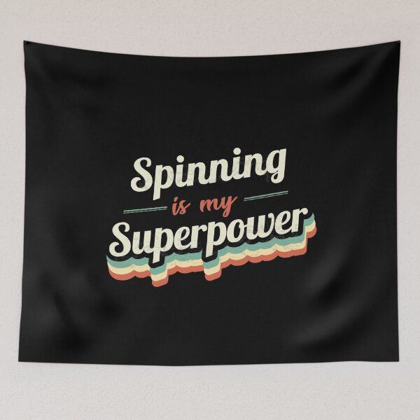 Item preview, Spinning is my Superpower  designed and sold by Custom365.