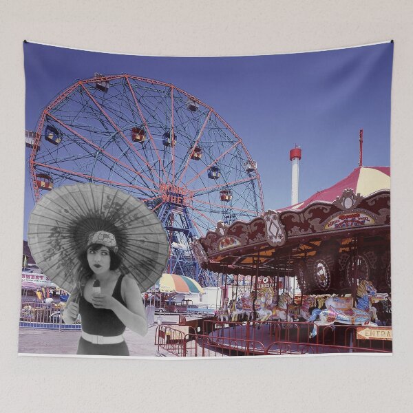 Artikelvorschau, Besuchen Sie Coney Island aus dem Jenseits mit einem himmlischen Eis. Betty begann als jugendliche Geigerin im Varieté entworfen und verkauft von RecklessRosey.