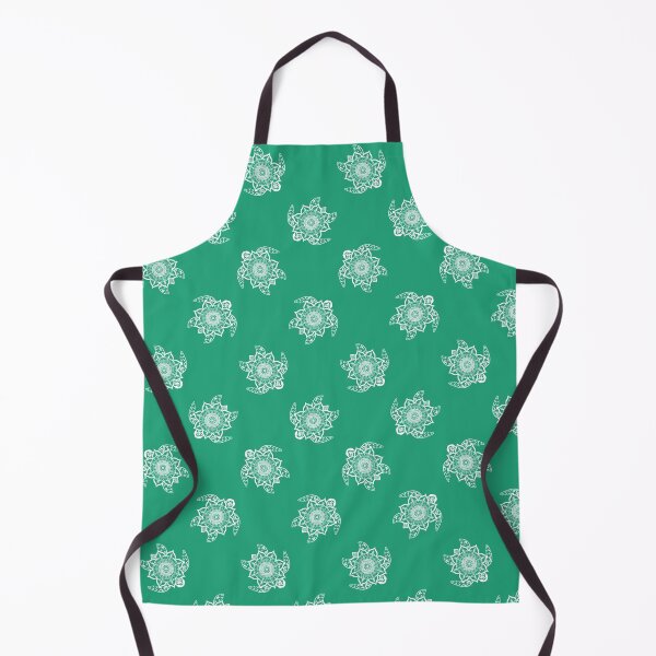 Item preview, Mandala Sea Turtle Pattern White / Teal designed and sold by drxgonfly.