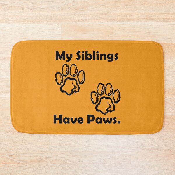 Item preview, 07 My Siblings Have Paws , Pet Pregnancy and Birth Announcement designed and sold by Ouais  Malak.