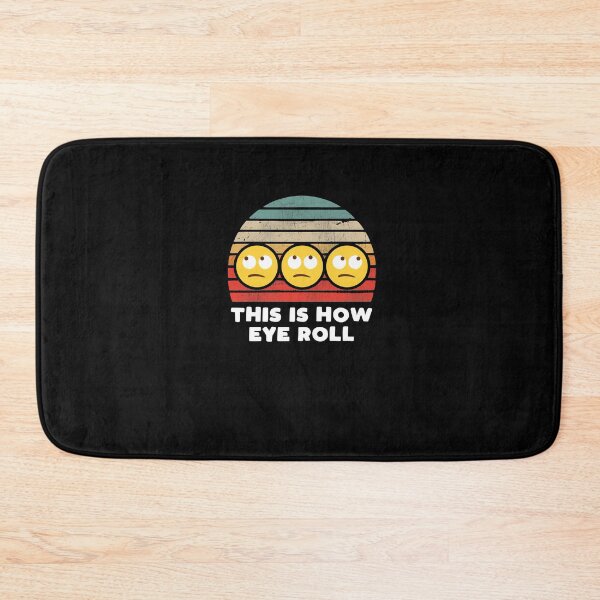 Item preview, Funny Retro Vintage This is How Eye Roll designed and sold by TheTeeSupplyCo.