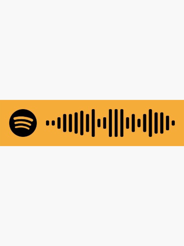 Ratatouille Le Festin Song Spotify Code Sticker By Spotify Codes Redbubble - le festin roblox id code