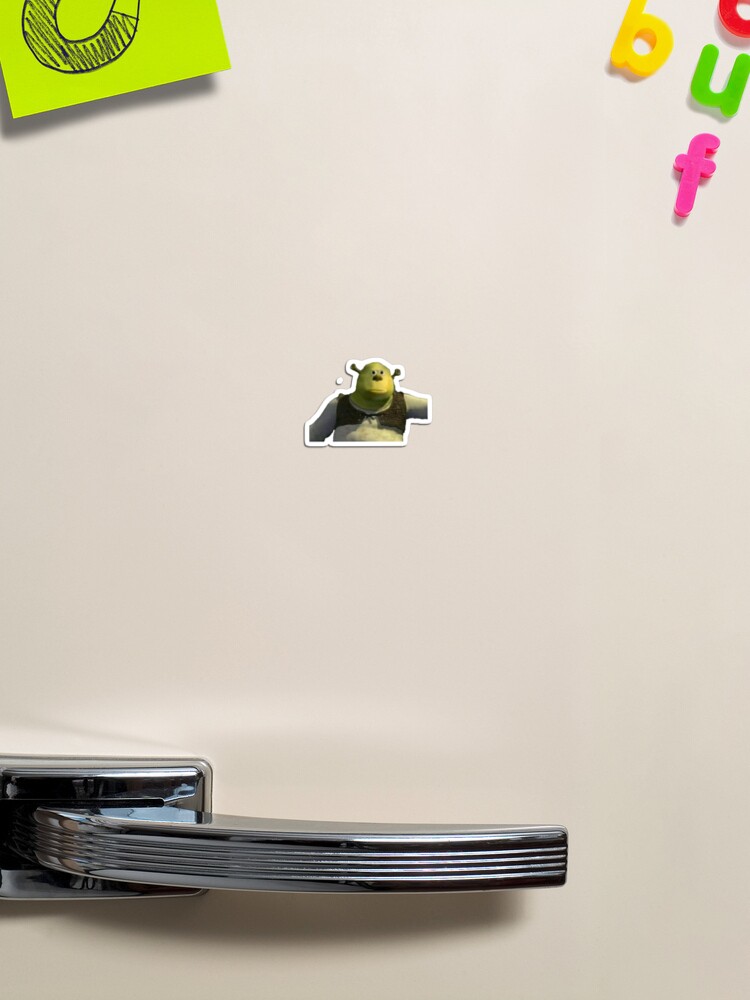 Shrek Meme Sticker for Sale by cbeezle