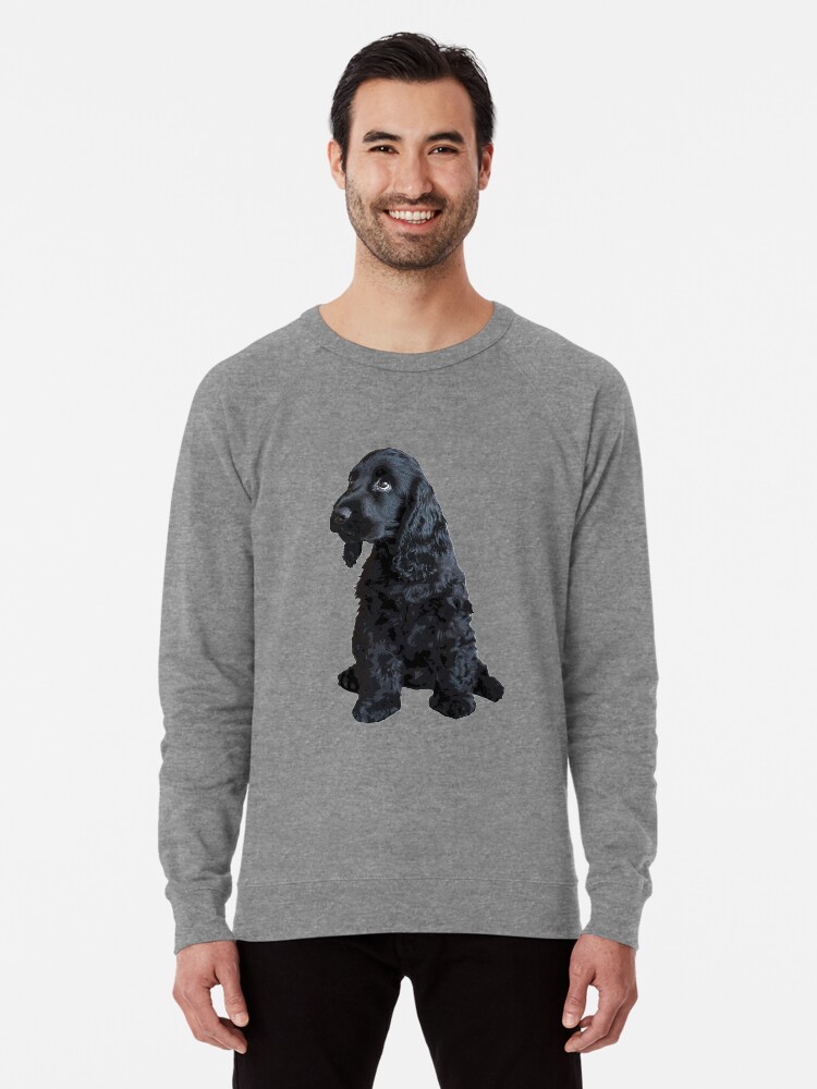 English Cocker Spaniel Cute Black Puppy Dog