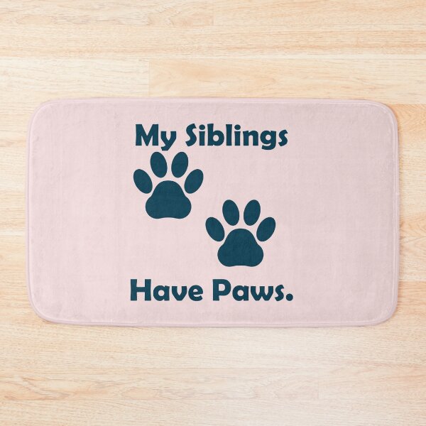 Item preview, 09 My Siblings Have Paws , Pet Pregnancy and Birth Announcement designed and sold by Ouais  Malak.