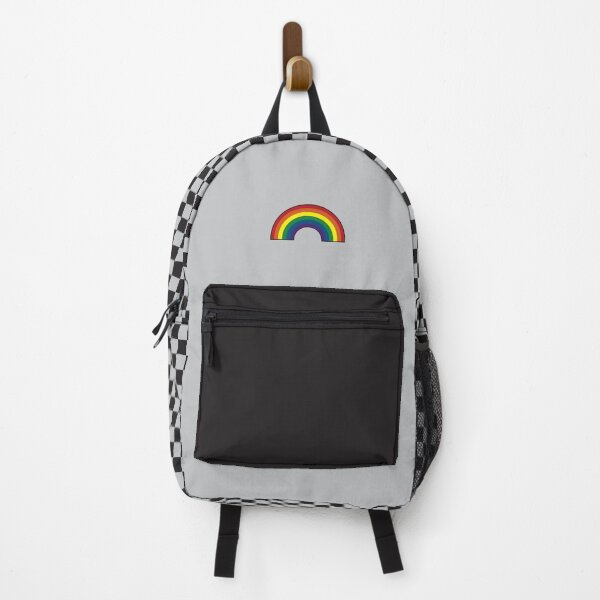 Item preview, Gray Black Rainbow Checkers designed and sold by AfterJune.