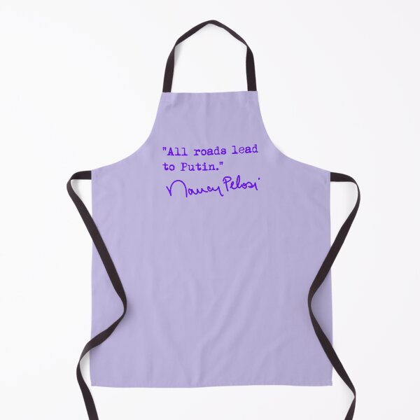 Item preview, All roads lead to Putin - Nancy Pelosi (purple) designed and sold by Thelittlelord.