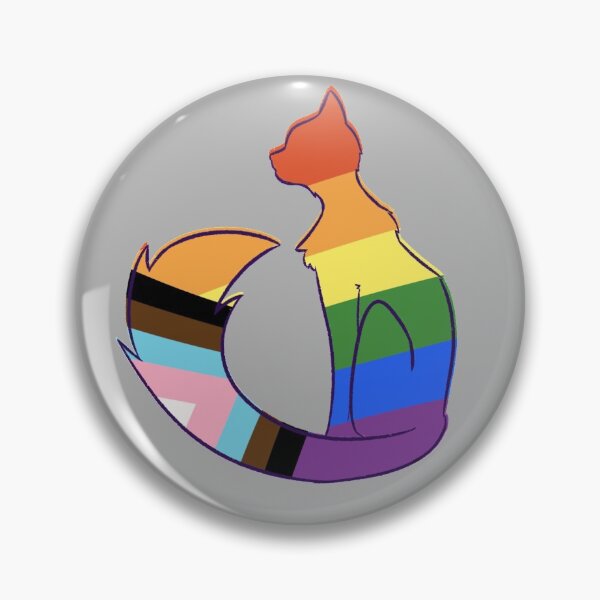 Artikelvorschau, Progress Flag Pride Cat entworfen und verkauft von machokoolkat.