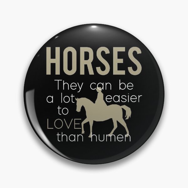 Item preview, horses the can be a lot easier to love than humen best gifts for horse lovers designed and sold by ioema.