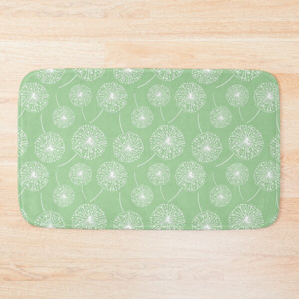 Item preview, Dandelion clocks on green designed and sold by LittleBettyMakes.