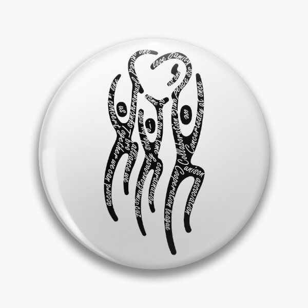 Item preview, Three People Work Together to Form a Heart designed and sold by GravitiTees.