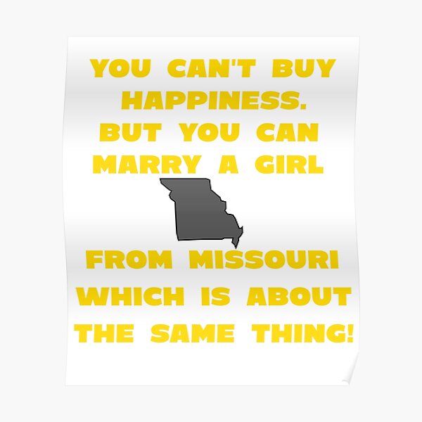 Marry Girl From Missouri Poster