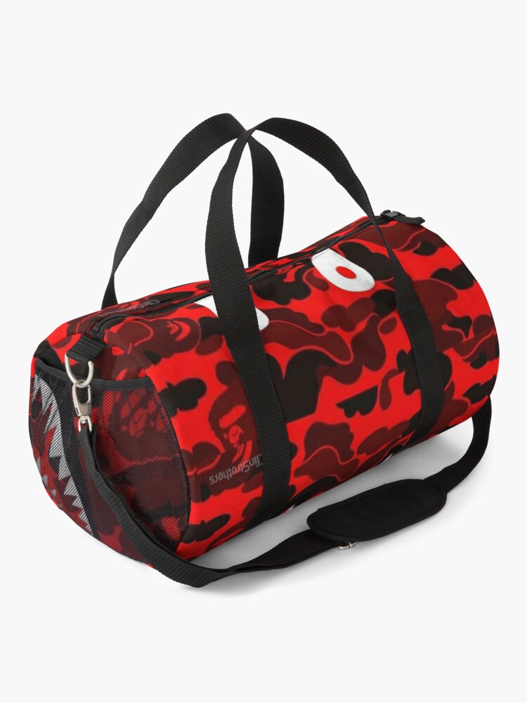 bape shark duffle bag