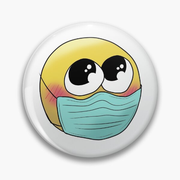 Item preview, cute mask emoji designed and sold by pomegranate-boy.