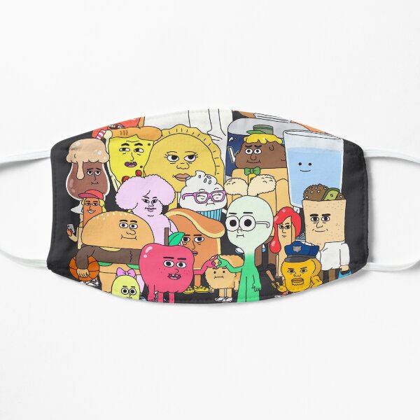 The Apple and Onion Gang Flat Mask